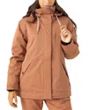 Roxy Billie Snow Jacket In Brown