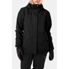 Roxy Billie Water Resistant Hooded Insulated Jacket In Black