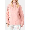 Roxy Billie Water Resistant Hooded Insulated Jacket In Pink