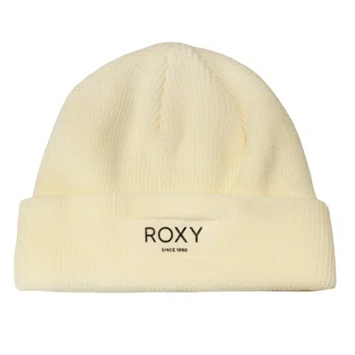 Roxy Blizzard Beanie In Buttercream