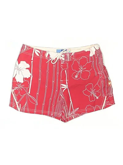 Pre-owned Roxy Board Shorts In Red