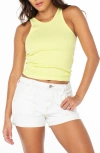 Roxy Boardwalk Racerback Tank In Neutral