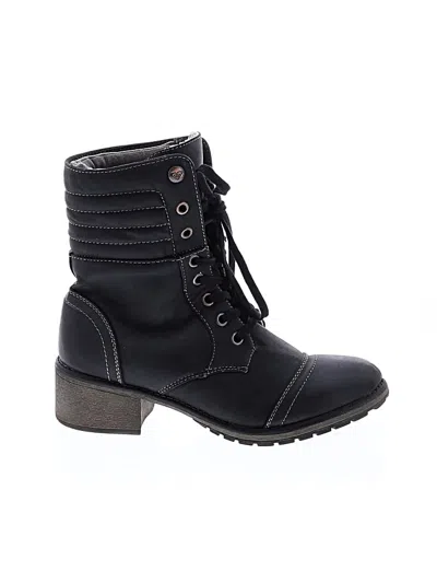 Pre-owned Roxy Boots In Black
