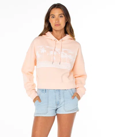 Roxy Breakwater Hoodie In Pink