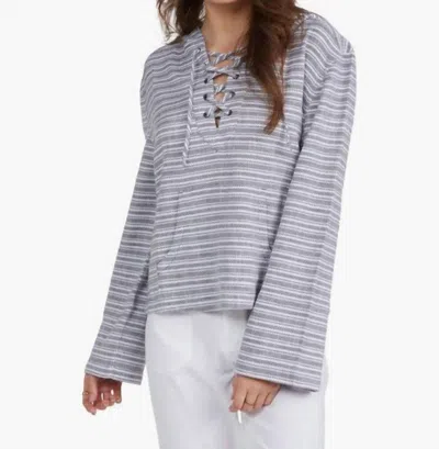 Roxy Cabo Trip Hoodie In Grey In Multi