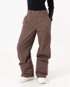Roxy Calico Pants In Brown
