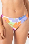Roxy California Dreamin' Reversible Bikini Bottoms In Multi
