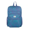 Roxy Campus Crush Backpack In Cool Surf Baltic