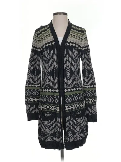 Pre-owned Roxy Cardigan Sweater In Black