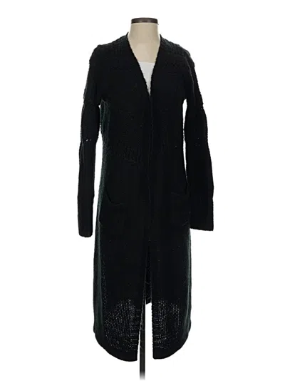 Pre-owned Roxy Cardigan Sweater In Black