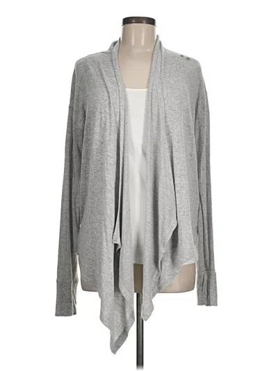 Pre-owned Roxy Cardigan Sweater In Gray