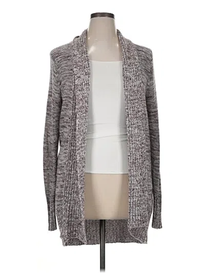 Pre-owned Roxy Cardigan Sweater In Gray