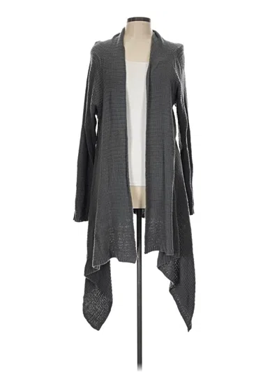 Pre-owned Roxy Cardigan Sweater In Gray
