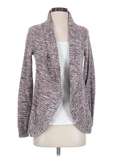 Pre-owned Roxy Cardigan Sweater In Gray