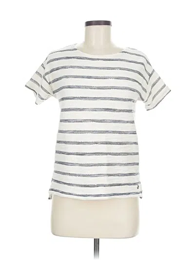 Pre-owned Roxy Cardigan Sweater In White