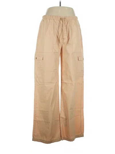 Pre-owned Roxy Cargo Pants In Brown