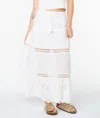 Roxy Castaway Maxi Skirt In Multi