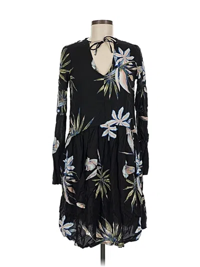 Pre-owned Roxy Casual Dress In Black