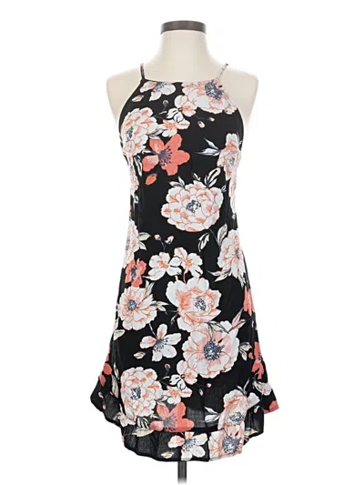 Pre-owned Roxy Casual Dress In Black