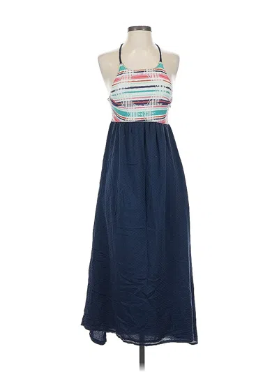 Pre-owned Roxy Casual Dress In Blue