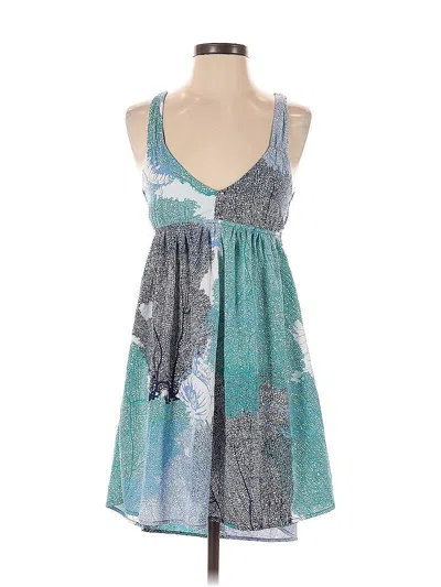 Pre-owned Roxy Casual Dress In Blue