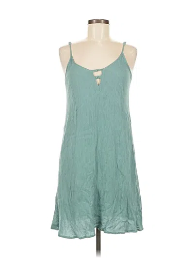Pre-owned Roxy Casual Dress In Blue