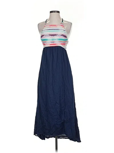 Pre-owned Roxy Casual Dress In Blue
