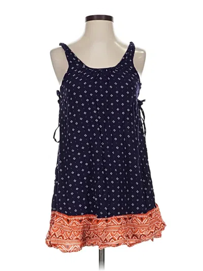 Pre-owned Roxy Casual Dress In Blue