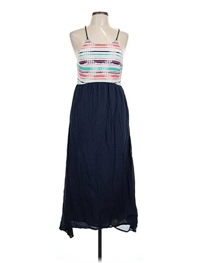 Pre-owned Roxy Casual Dress In Blue