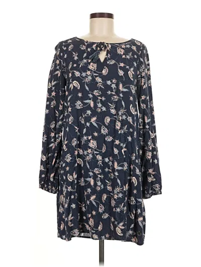 Pre-owned Roxy Casual Dress In Blue