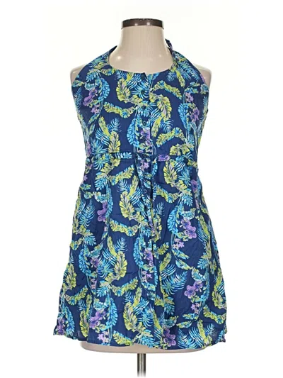 Pre-owned Roxy Casual Dress In Blue