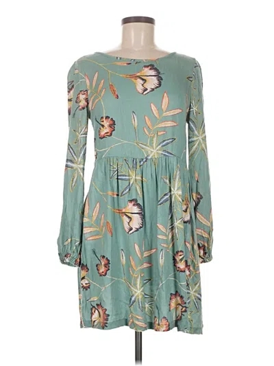 Pre-owned Roxy Casual Dress In Blue