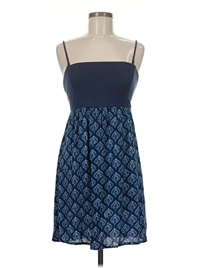 Pre-owned Roxy Casual Dress In Blue