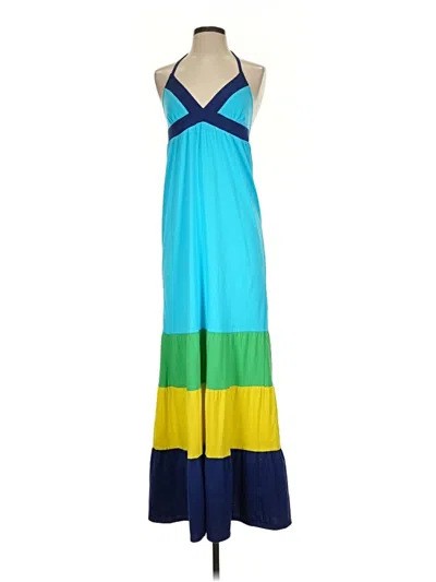 Pre-owned Roxy Casual Dress In Blue