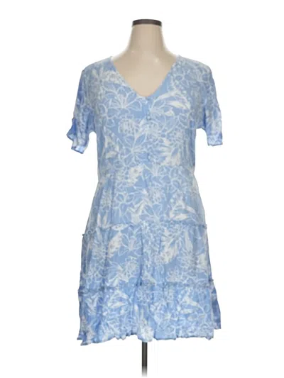 Pre-owned Roxy Casual Dress In Blue