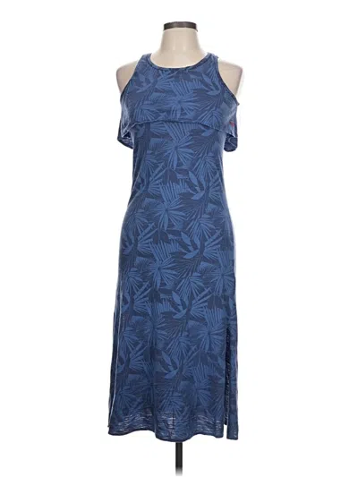 Pre-owned Roxy Casual Dress In Blue