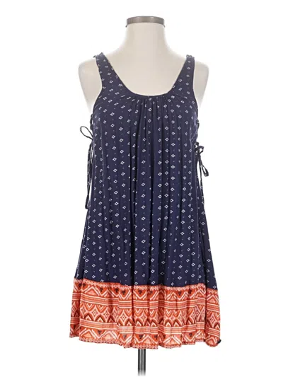 Pre-owned Roxy Casual Dress In Blue