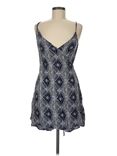 Pre-owned Roxy Casual Dress In Blue