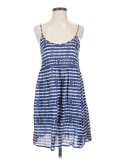 Pre-owned Roxy Casual Dress In Blue