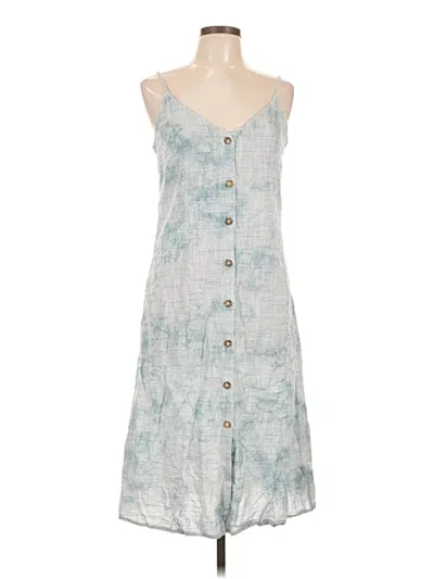 Pre-owned Roxy Casual Dress In Blue
