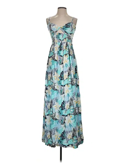 Pre-owned Roxy Casual Dress In Blue
