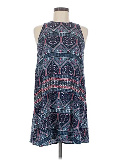 Pre-owned Roxy Casual Dress In Blue