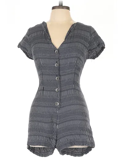 Pre-owned Roxy Casual Dress In Gray