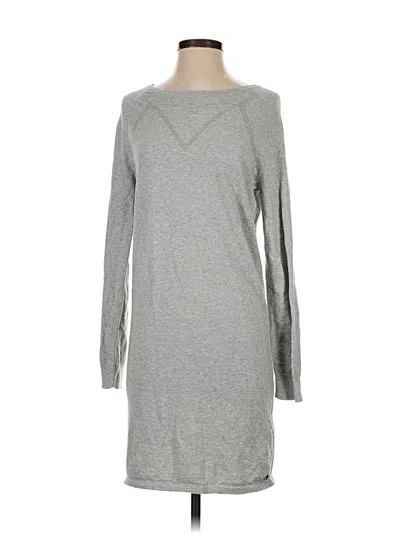 Pre-owned Roxy Casual Dress In Gray