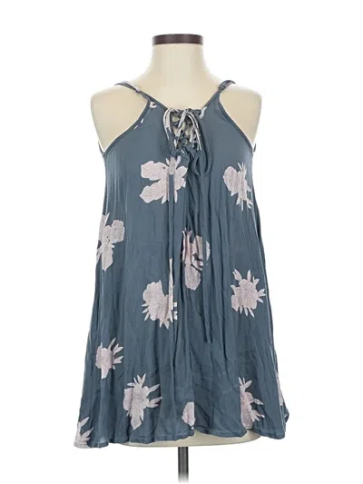 Pre-owned Roxy Casual Dress In Gray