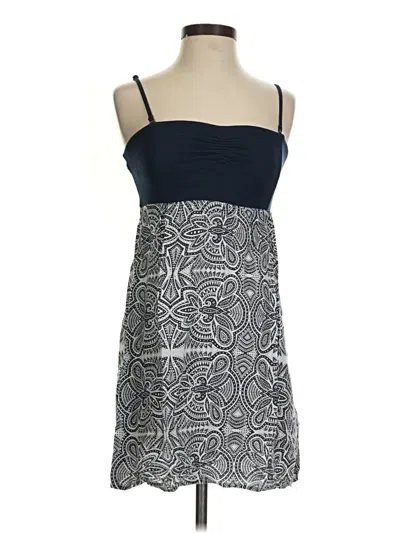 Pre-owned Roxy Casual Dress In Gray