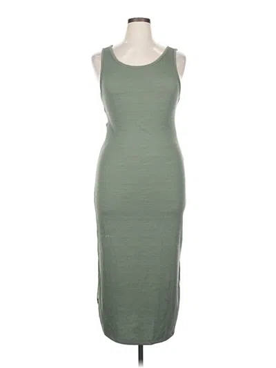 Pre-owned Roxy Casual Dress In Gray