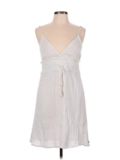 Pre-owned Roxy Casual Dress In Gray