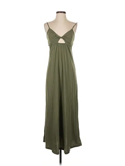 Pre-owned Roxy Casual Dress In Green
