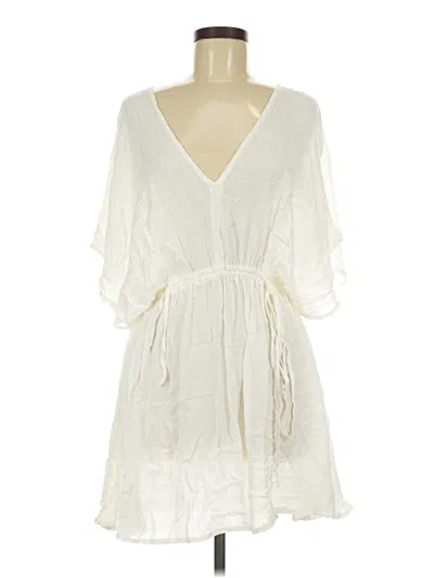 Pre-owned Roxy Casual Dress In Ivory